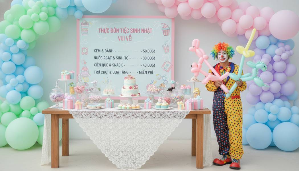  Giá Thuê Chú Hề Vặn Bóng Tại Bình Tân. Ảnh 2
